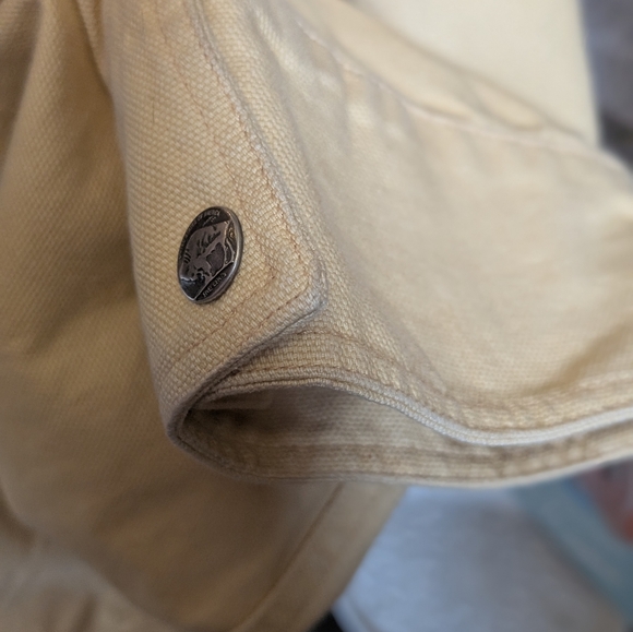 m julian adventures santa fe collection long yellow cotton duster - Picture 9 of 16